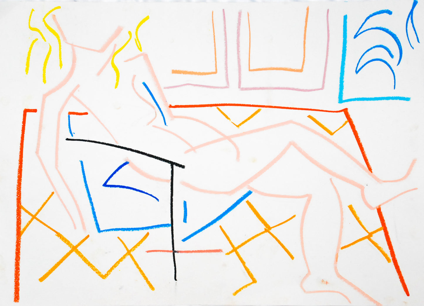 Seated nude