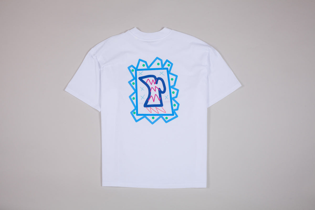Sam Wadsworth Blue Jug unisex t-shirt (white)