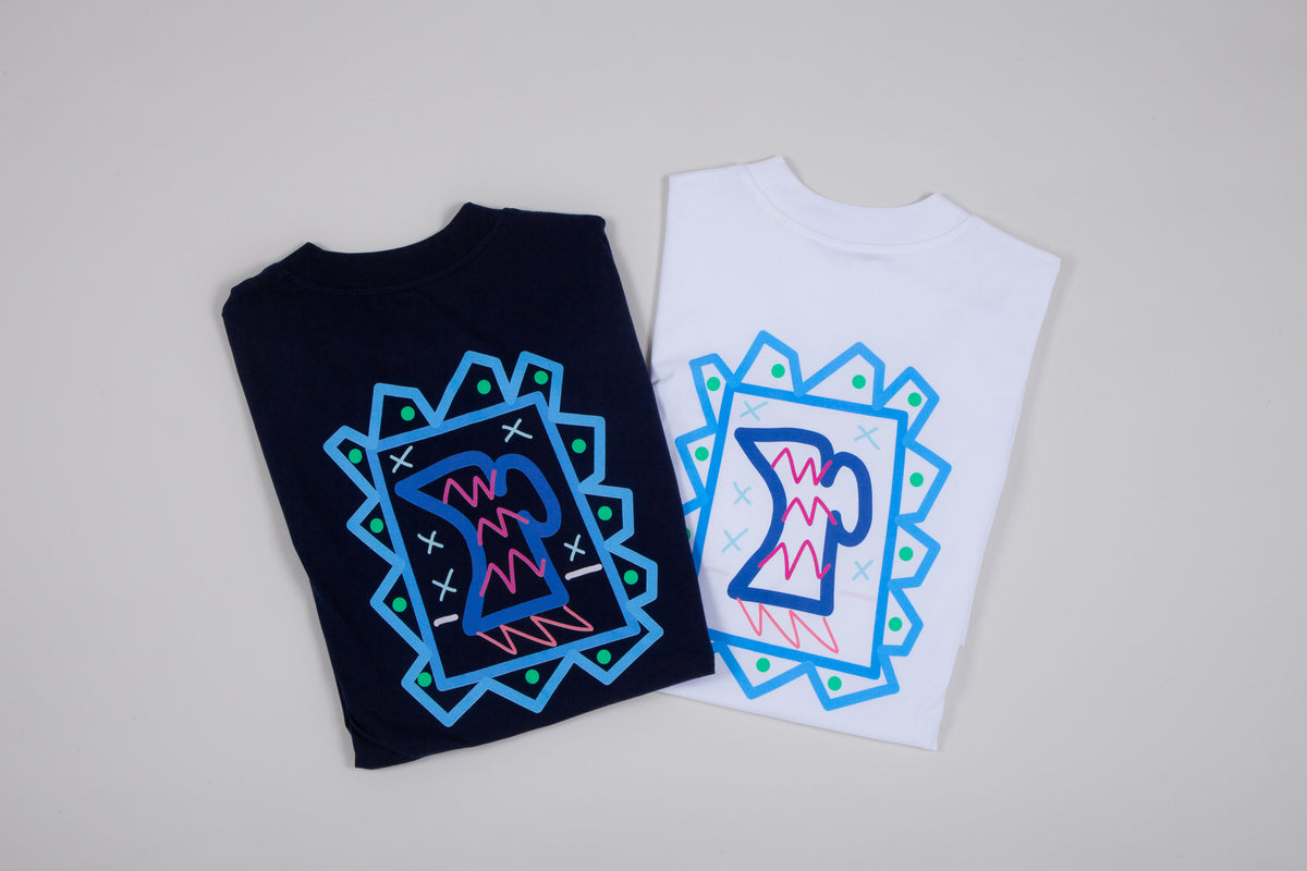 Sam Wadsworth Blue Jug unisex t-shirt (blue)