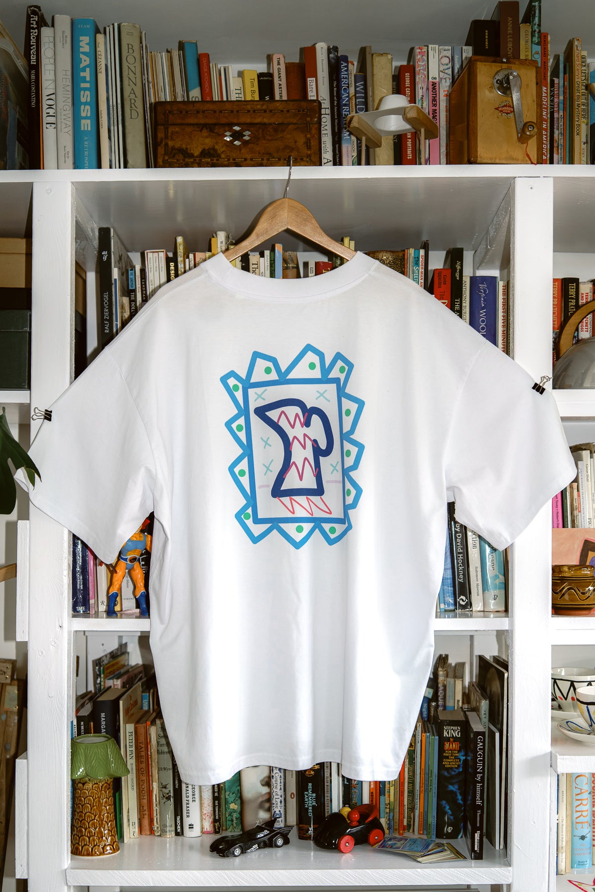 Sam Wadsworth Blue Jug unisex t-shirt (white)